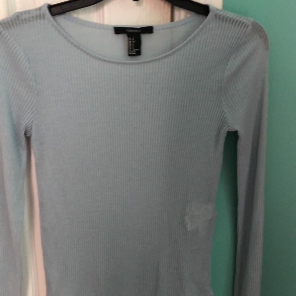 A cute baby blue bodysuit, never worn!